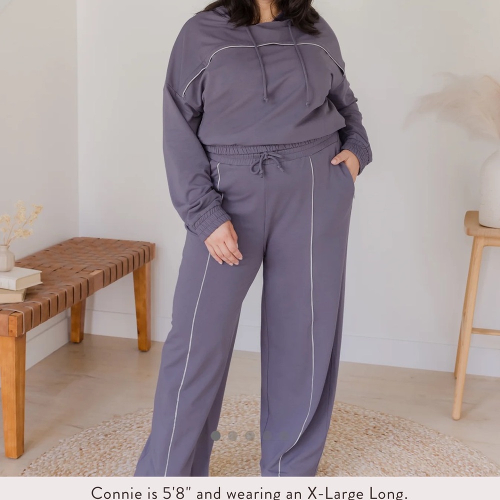 Kindred Bravely postpartum lounge set.